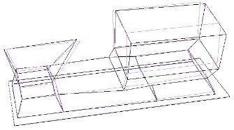 Machine movements and deformations animation - VibShape - machine group with base fracture (source: VMI)