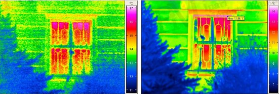 Thermal Camera Range 2014 - Thermal Resolution - Inadequate vs. good thermal resolution (source: PIM)
