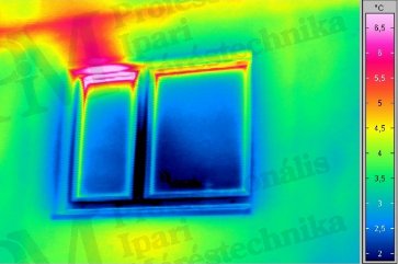 Practical Advice for Building Thermography Measurements - Effect of Leaving Window Open (source: Infratec)
