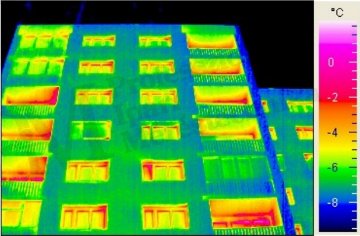 Megfigyelési szög hatása (forrás: PIMI) Épület-termográfia gyakorlati tanácsok a mérésekhez - Megfigyelési szög hatása (forrás: PIMI)