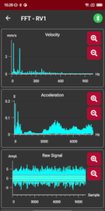 VShooter-3-WL időjelek + spektrumok