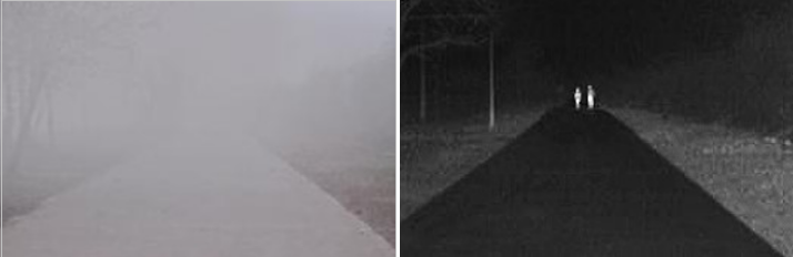 N-Driver IR313 kijelzés ködben